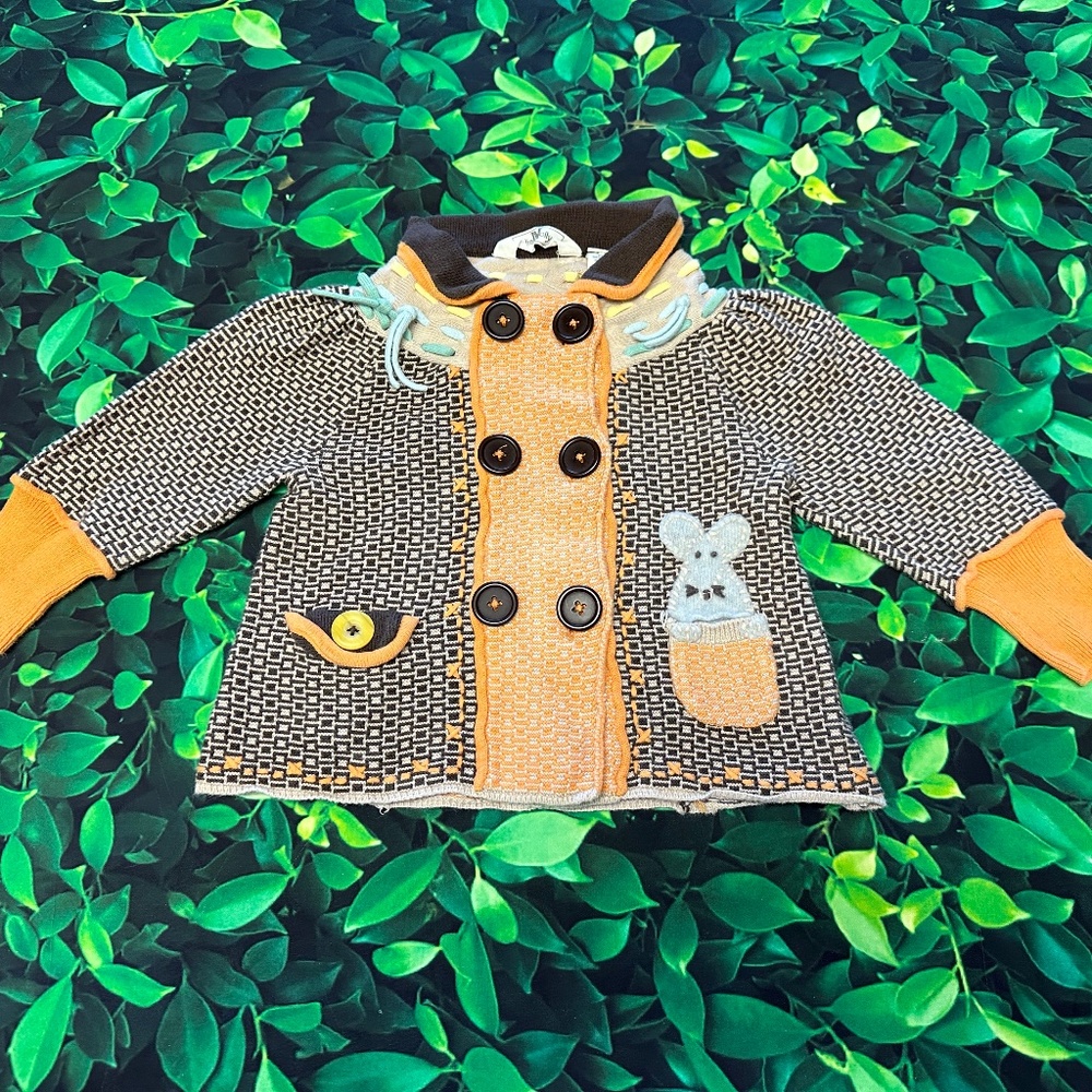 VGUC Liamolly (Anthropologie) Baby Cardigan 6-12 months